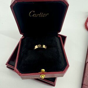 Cartier Classic Ring, Rose Gold, No Diamonds